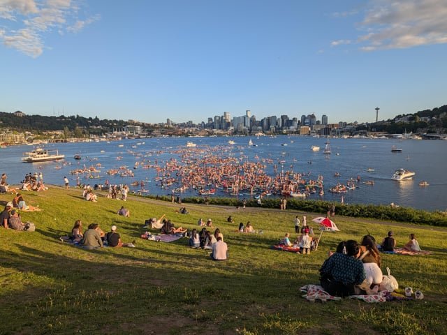Find friends @ Gasworks Park