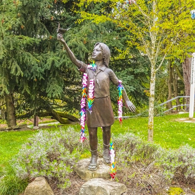 A New Statue of Sadako Coming to the Peace Park
