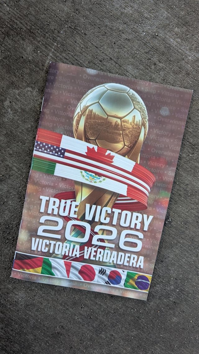 If someone gives you this downtown, it’s just a religious pamphlet.