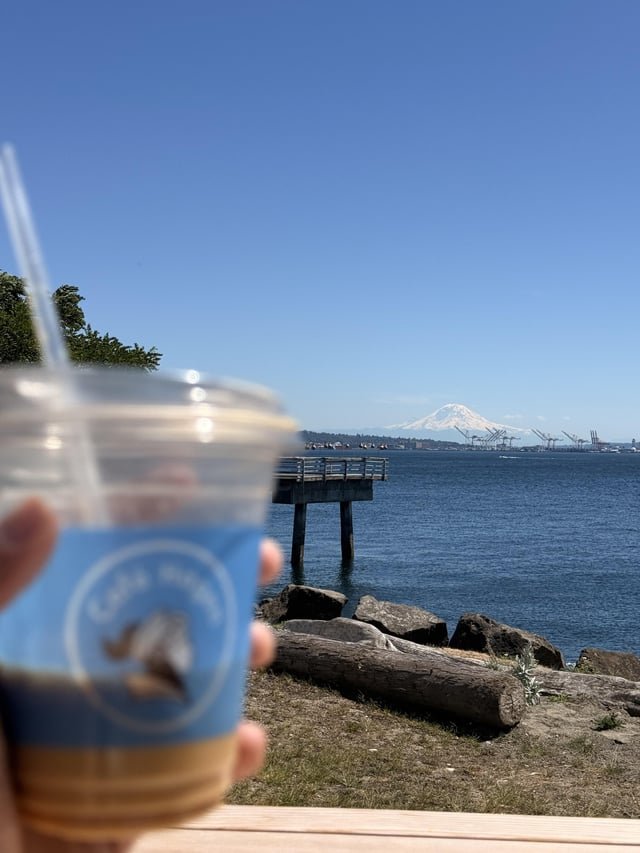 Coffee with a view
