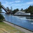 Another day, another billionaire brings their mega yacht through the Ballard Locks