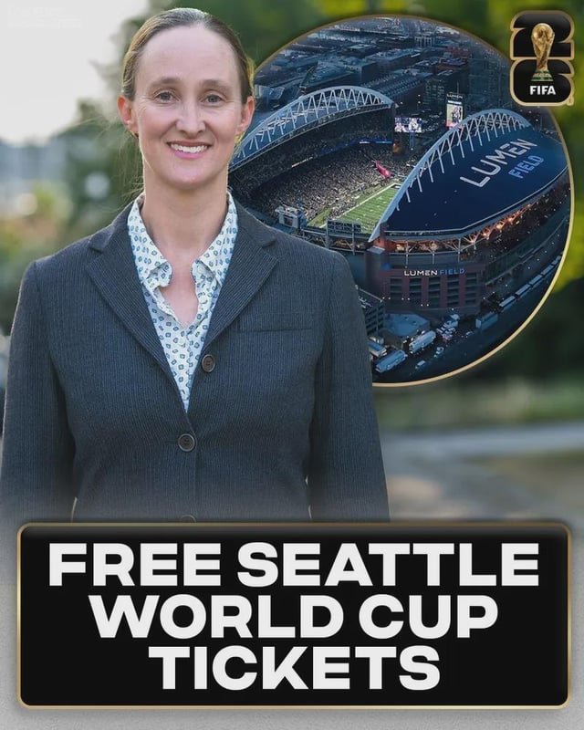 [Lobbing Scorchers] ⚽️ Seattle Mayor Katie Wilson announced the city had secured free World Cup tickets for 1,400 youth in the city. Mayor Wilson raised concerns to FIFA in early February about local access to the matches.