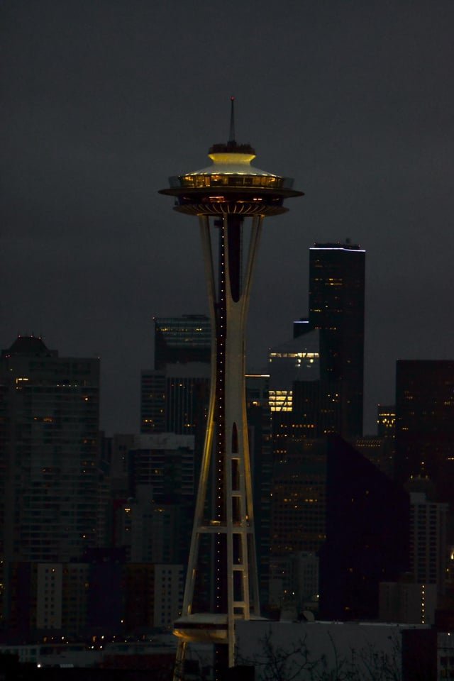 Foggy morning in Seattle, circa 2016