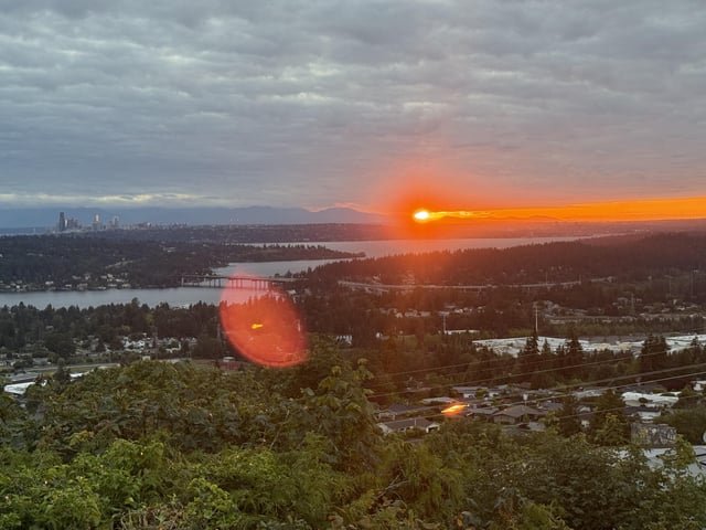 June 10th – cool sunset