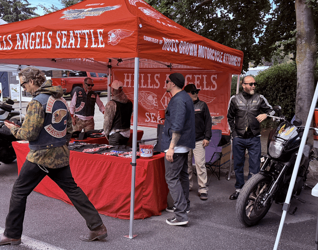 Criminal Motorcycle Gang Again Handing Out Candy At Greenwood Car Show