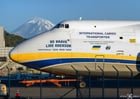 Ukrainian An-124 cargo plane “Be Brave Like Kherson” in town tonight