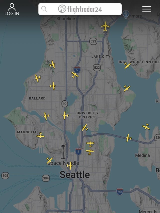 Great night to own a private plane!