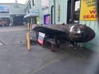 “Putin’s hearing aide” – recovered Russian submarine gear on display at Pacific Fishermen Shipyard