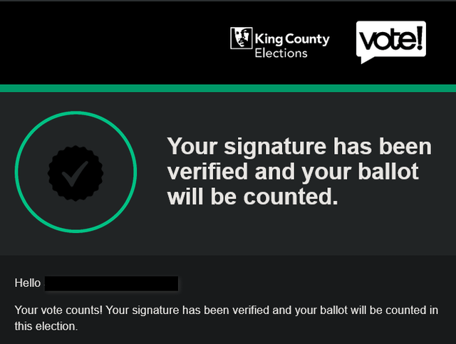 No fuckery with USPS and Mail ballots(so far).