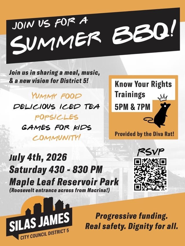 If you live on the north end, love socialism, and don’t have plans yet for July 4th…