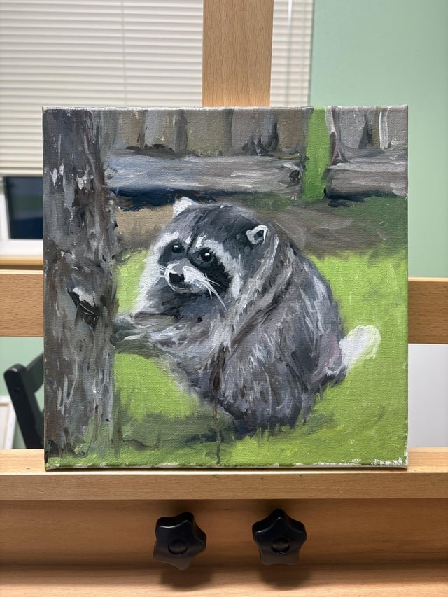 Jimothy oil painting