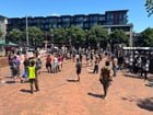 Abolish ICE rally at Seattle Central following killing this week of Lorenzo Salgado Araujo and Johan Duran Guerrero