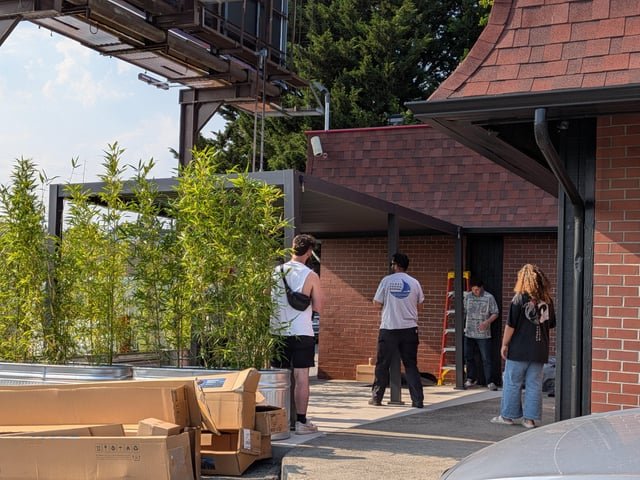 The Rickshaw is getting a patio