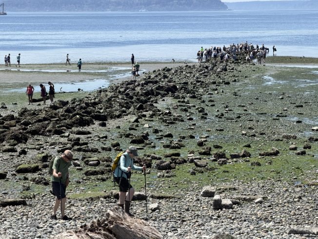 WEST SEATTLE SCENE: Last low-low tide of summer