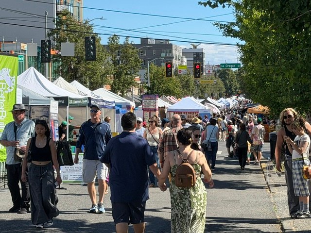 HAPPENING NOW: West Seattle Summer Fest day 1, evening report