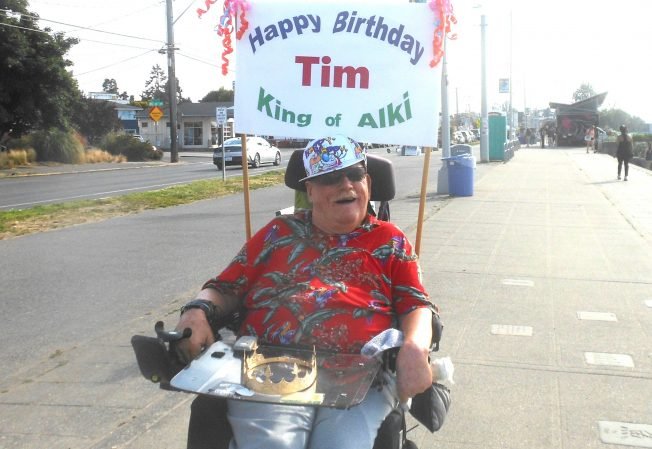 WEST SEATTLE SCENE: Happy birthday, Tim!