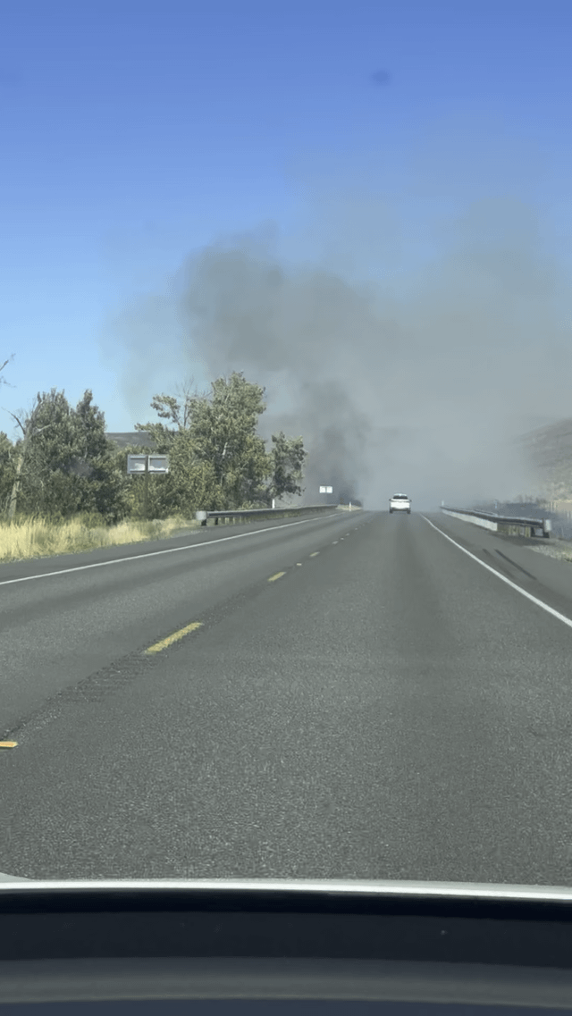Witnessed a new wild fire started