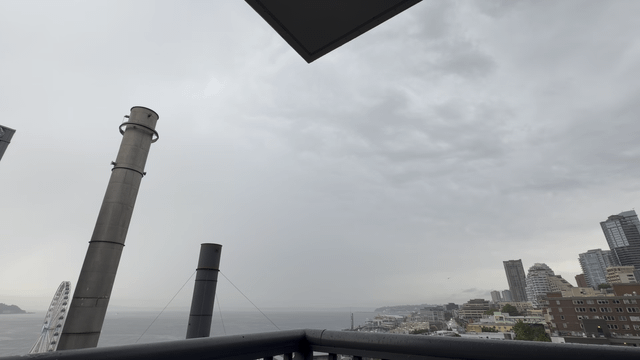 Caught a good lightning strike from the waterfront