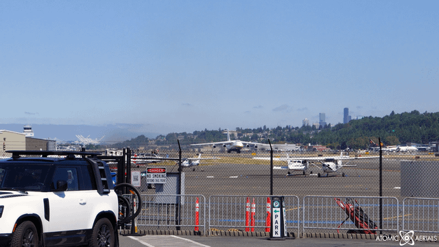 Antonov An-124 roars out of Seattle 🇺🇦