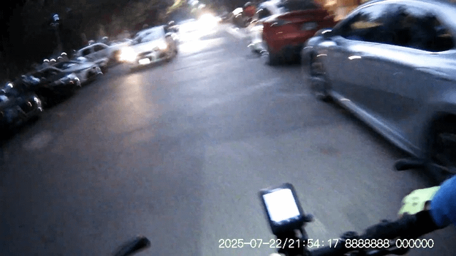 Quiet fist bump with a stranger on Cap Hill