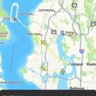 Army Helicopter & Unmarked Plane Circling Lake Washington?