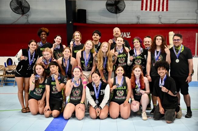 CONGRATULATIONS! Southside Revolution Junior Roller Derby returns from nationals with silver