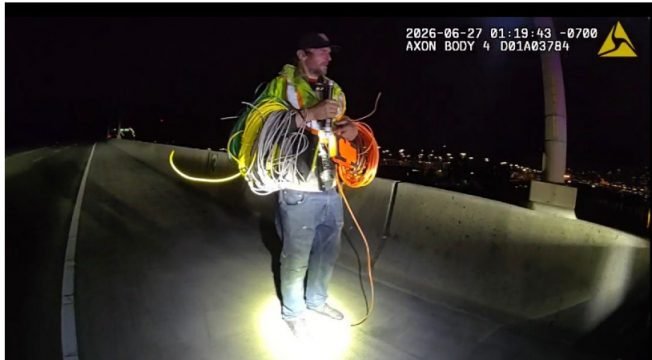 CRIME WATCH FOLLOWUP: Warrant out for West Seattle Bridge wire-theft suspect after arraignment no-show