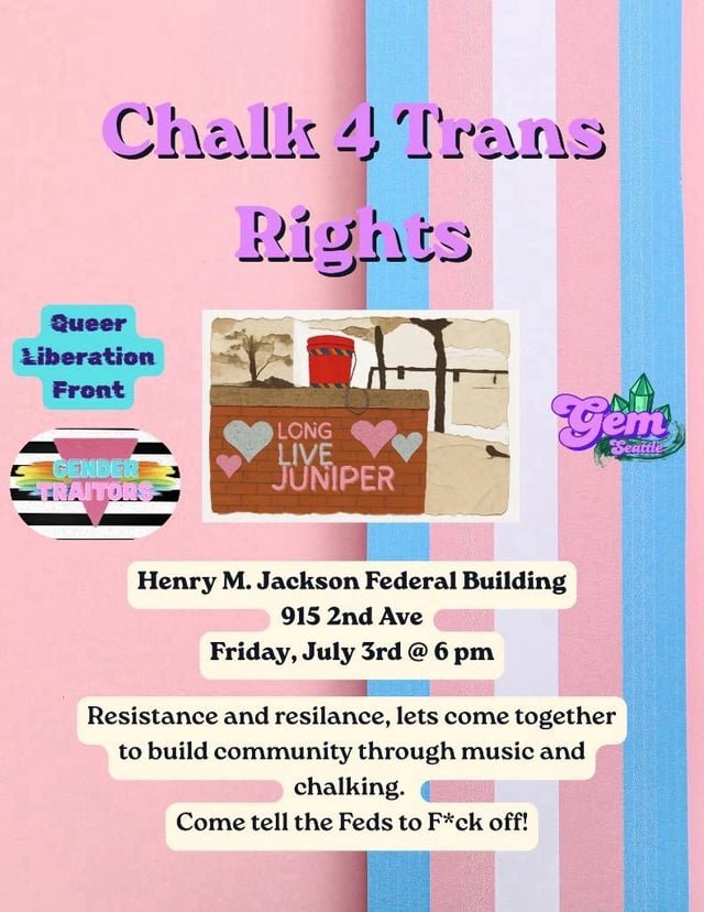 Chalk 4 Trans Rights 07/03