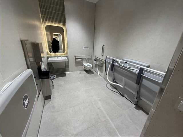 Fanciest bathroom at SEA
