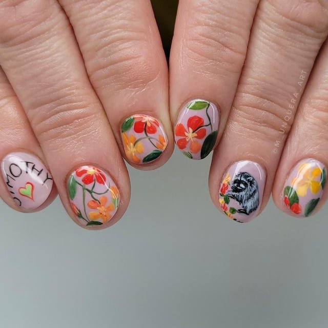 Jimothy nail art