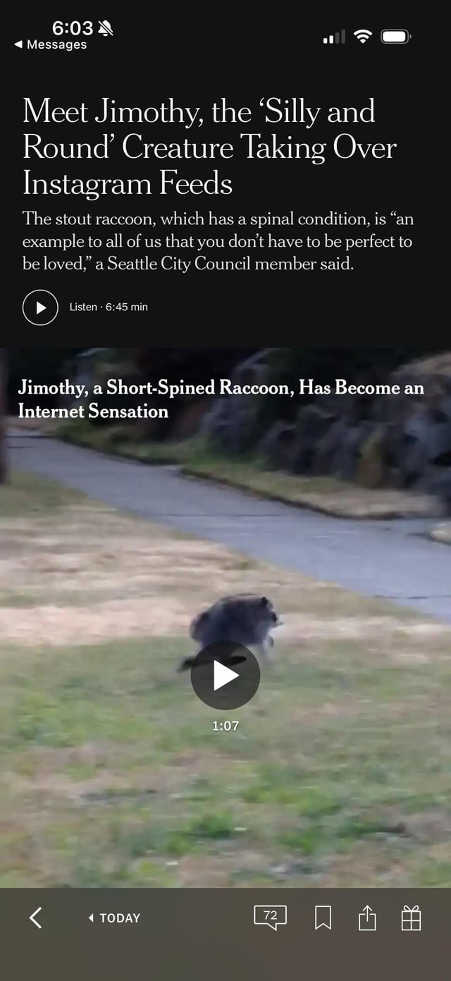 Jimothy made it to the New York Times