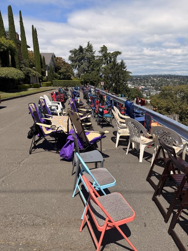 Thoughts on reserving space for firework viewing