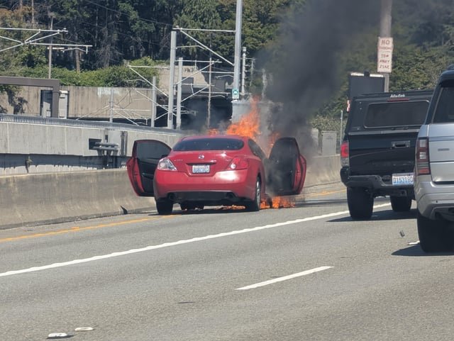 Seen on I-90 East, looks like everyone is ok