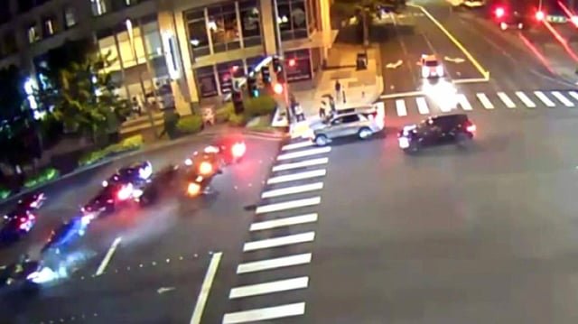 Bellevue police arrest 25-year-old man on vehicular assault charge after downtown crash