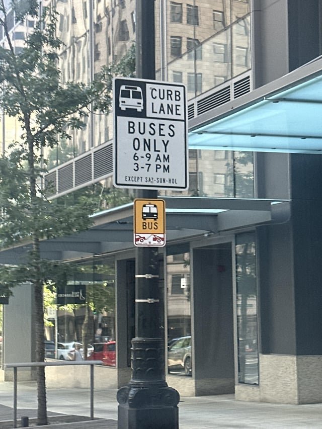 Why does no one read these signs on 4th Ave?