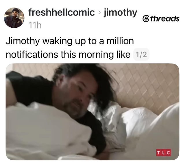 notifications blowin up – jimothy 🦝