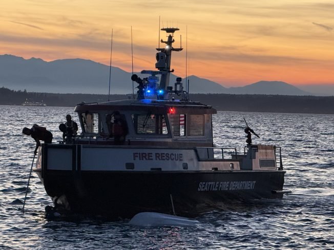 UPDATE: Water-rescue response off west end of Alki Beach