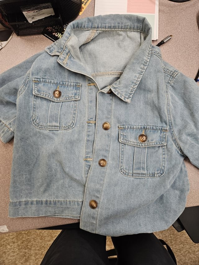 FOUND – Denim Jacket at Juanita Bus Stop
