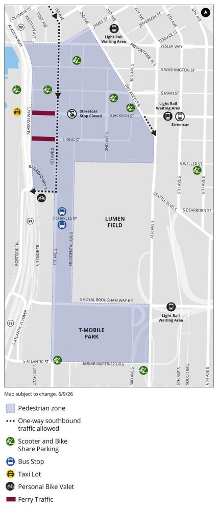 Seattle’s last – and biggest – FIFA World Cup match is tomorrow. Here’s what to know about getting downtown, and more