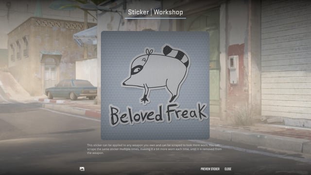 Obsessed with Jimothy, I can’t stop looking at him, so I drew this sticker for counterstrike