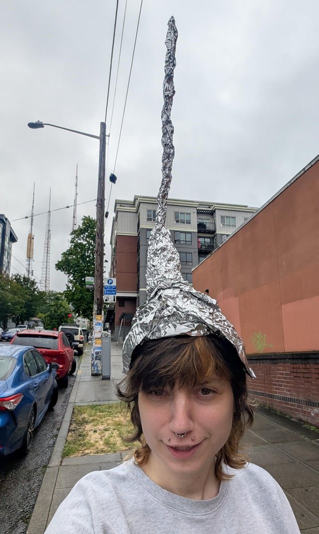 I picked the WORST day to wear my new hat