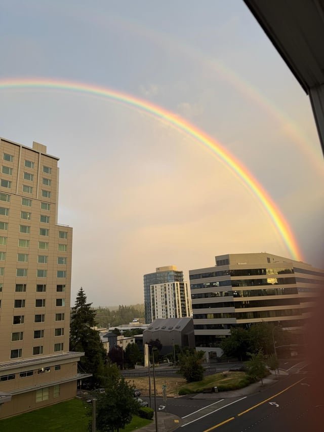 Two Rainbows at once!