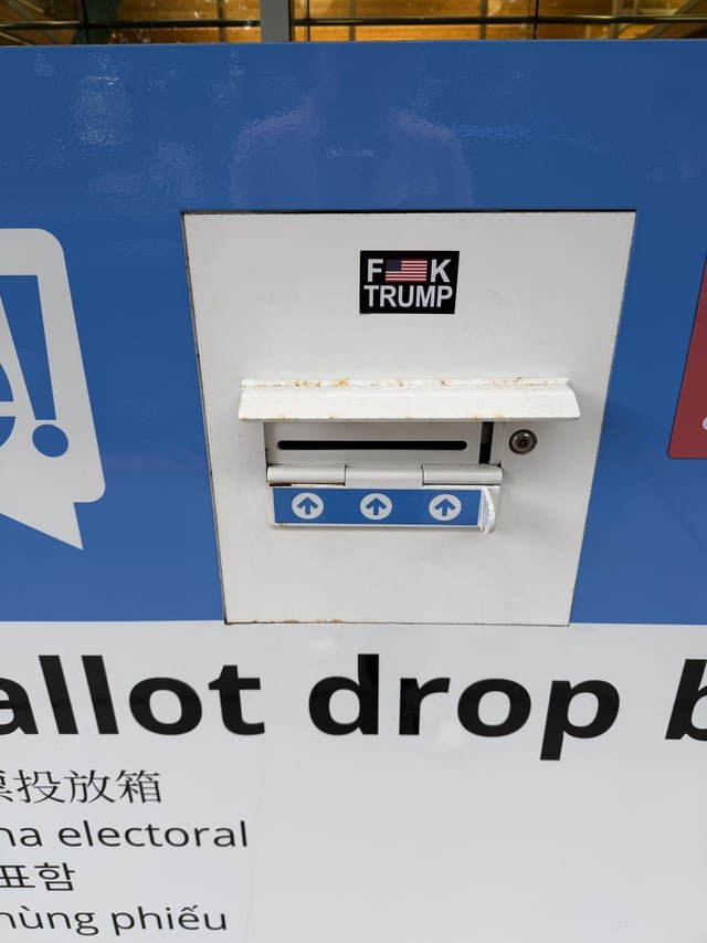 Dropped off my ballot