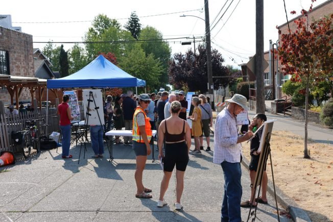 FOLLOWUP: Opponents of SW Lander ‘people street’ flock to community design event