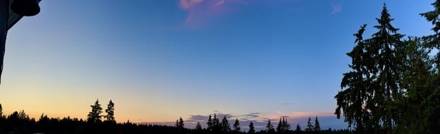 Gorgeous sunset tonight from Shoreline!