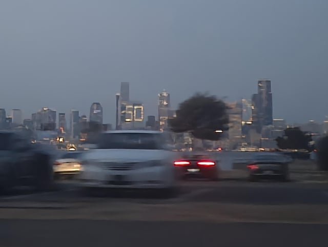 Why is there a “50” lit up on this building?