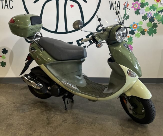 WEST SEATTLE CRIME WATCH: Stolen green motor scooter