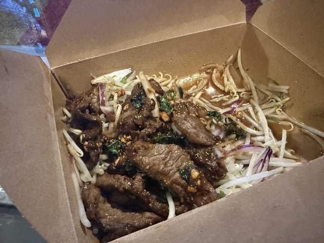 This is an untouched $32 dish from Wild Ginger. WTF is happening to this city’s restaurants?