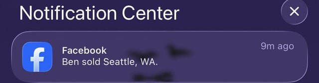 Someone sold Seattle