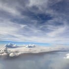 Wildfires from 23,000 Feet